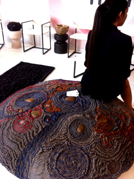 artistic textures and materials at maison objet paris 2012